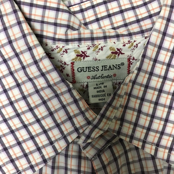 Guess Jeans Authentic Long Sleeve Button Down - Picture 2 of 3
